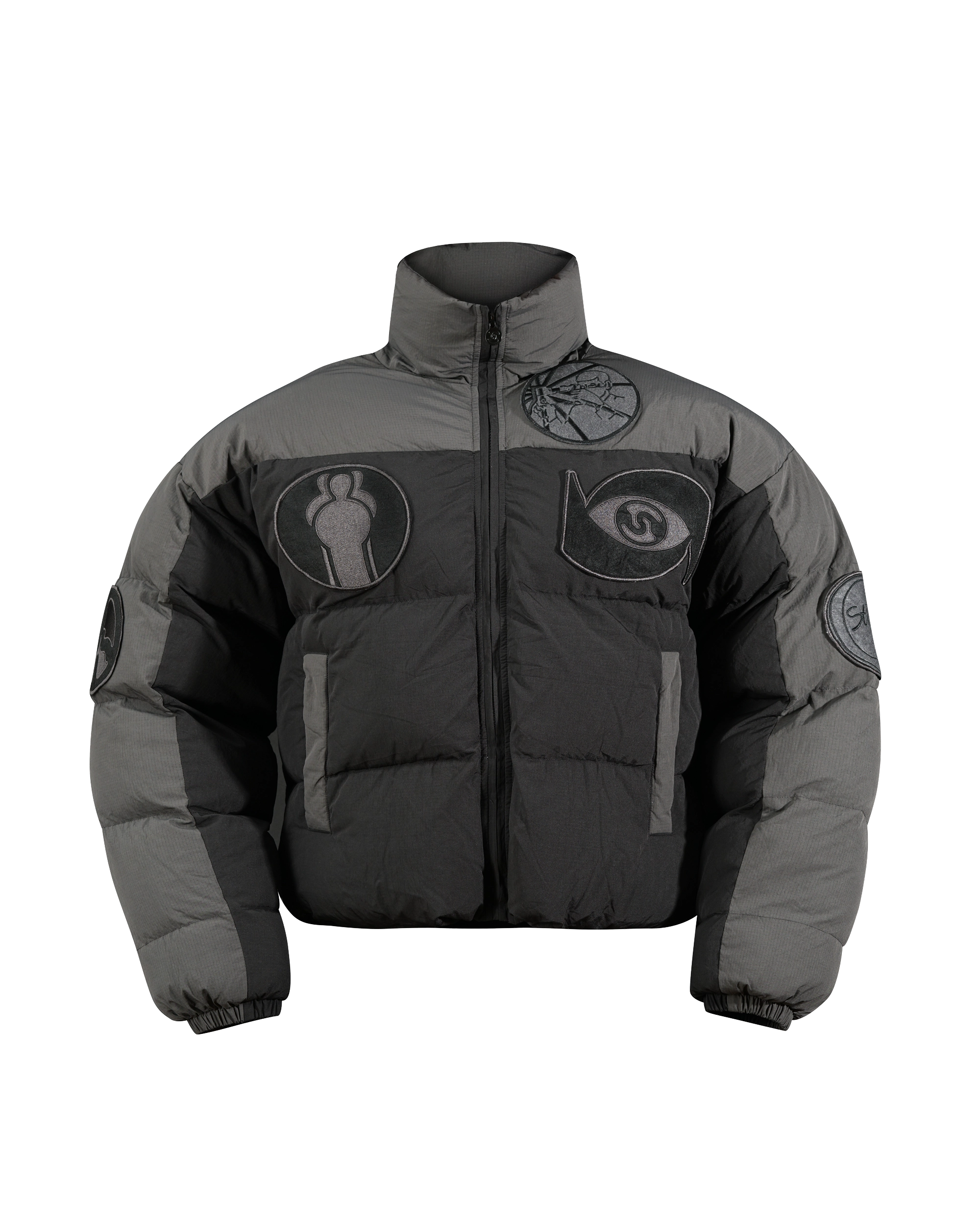 STILLZ® Multi-Symbol Puffer Jacket