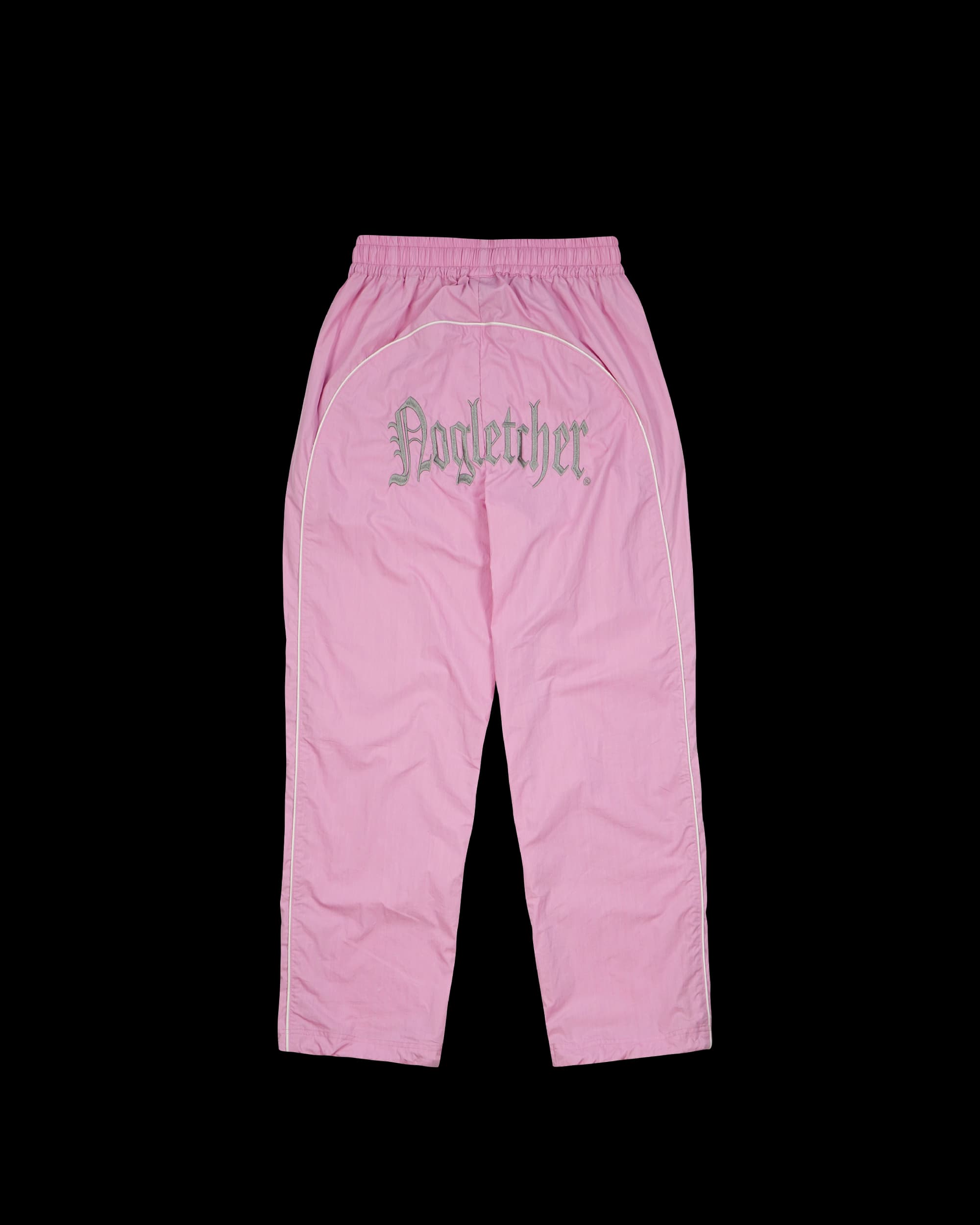 'GOTHIC' track pants, pink