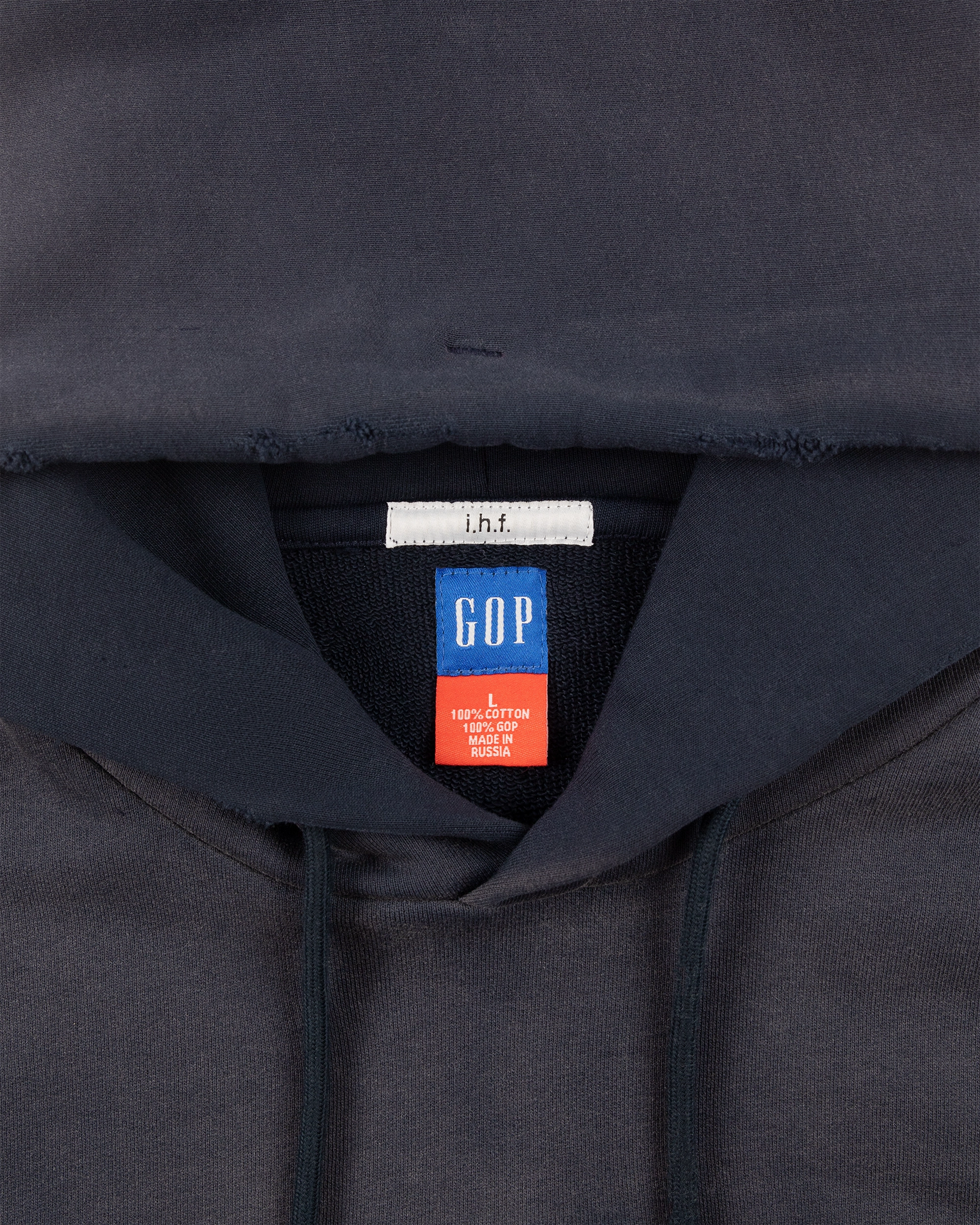 'GOP' hoodie, navy