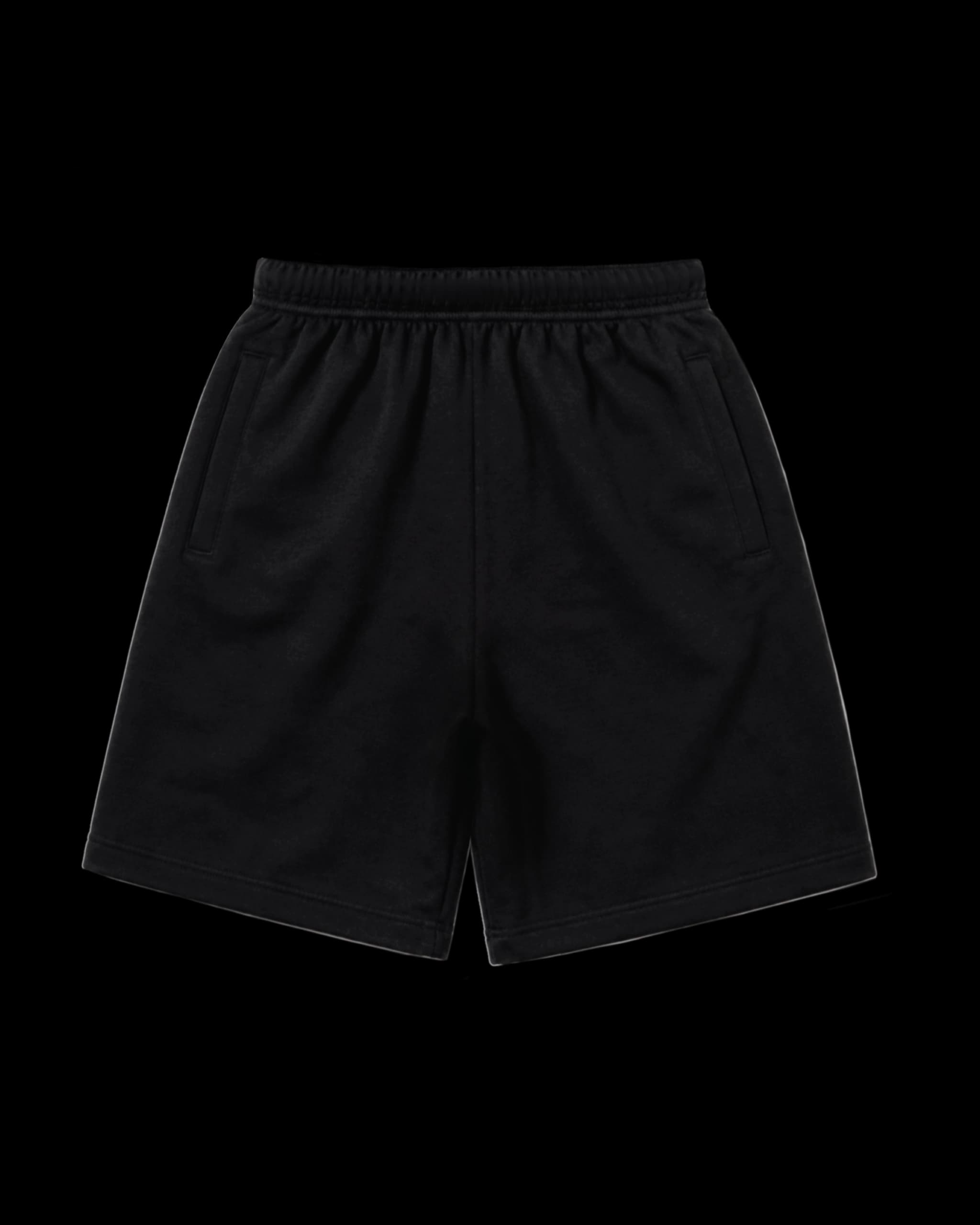 'GOTHIC' shorts, black