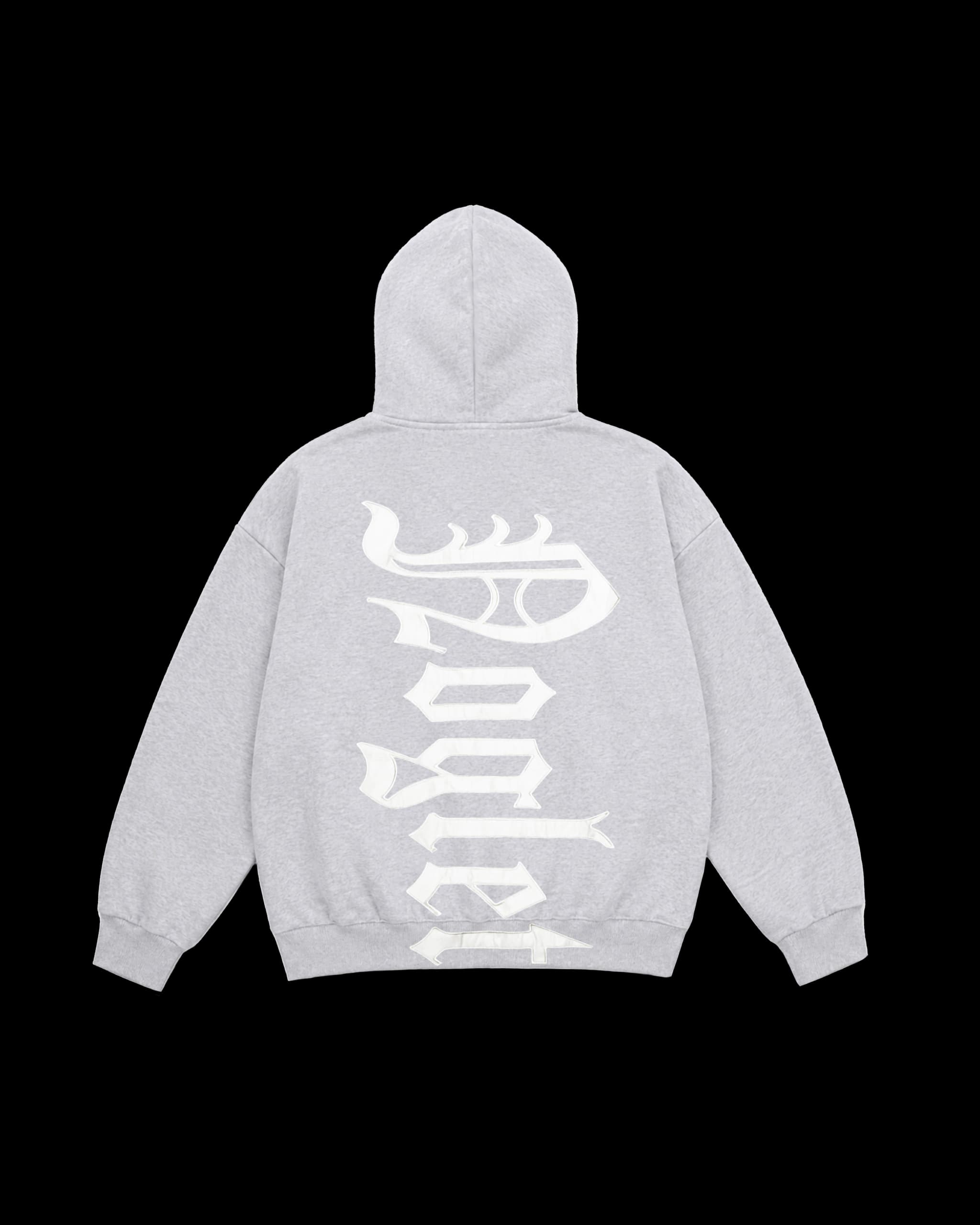 'GOTHIC' hoodie, grey
