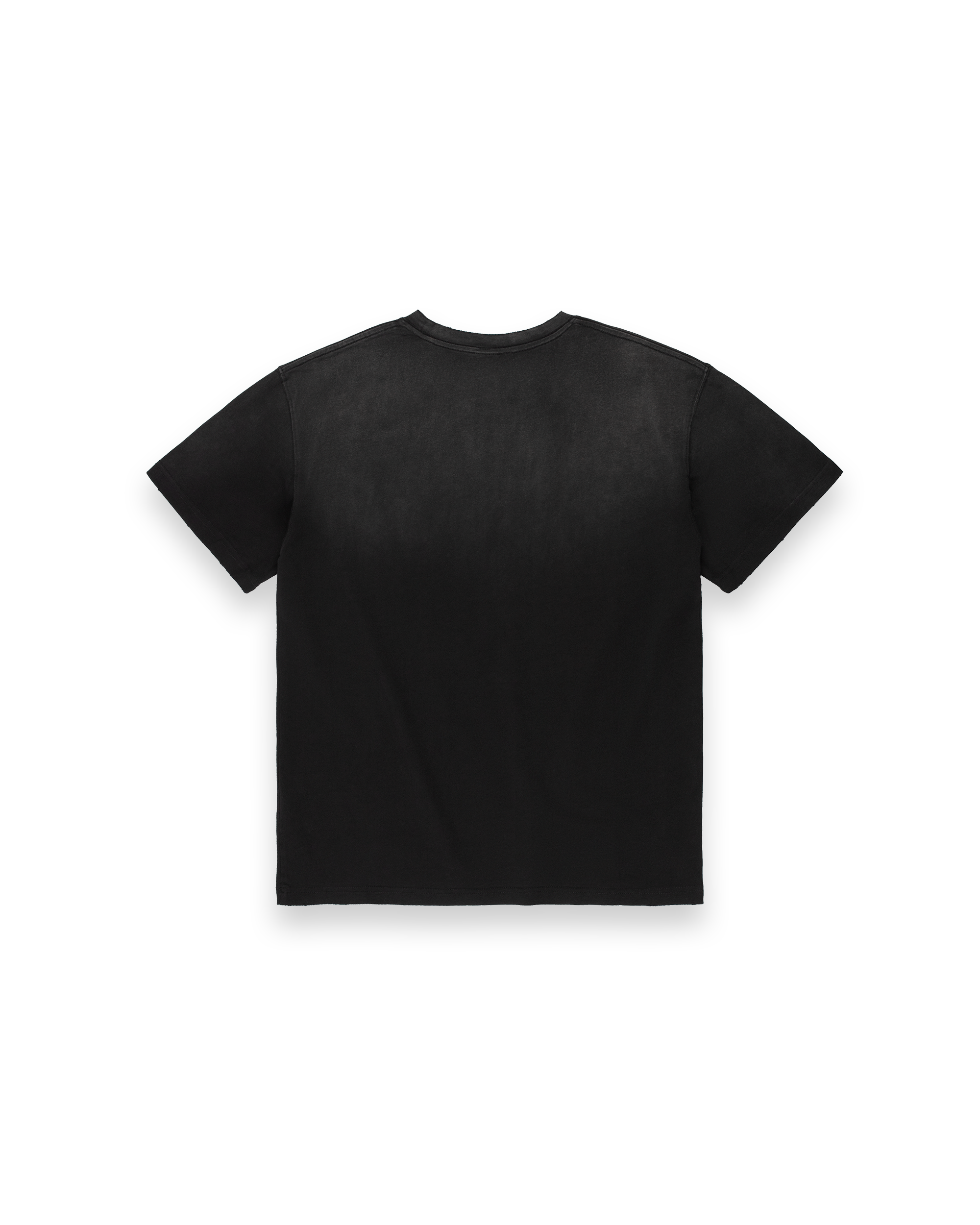 'pocketless' t-shirt, faded black 