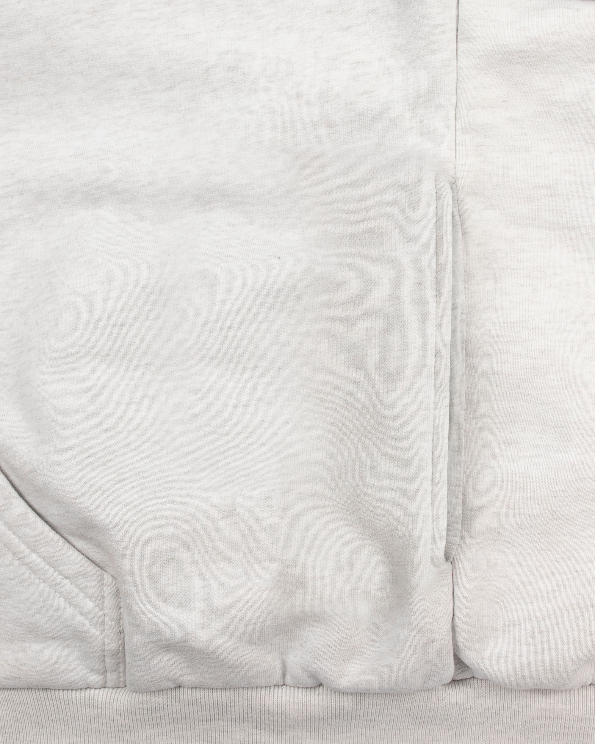 'size tag logo' zip hoodie