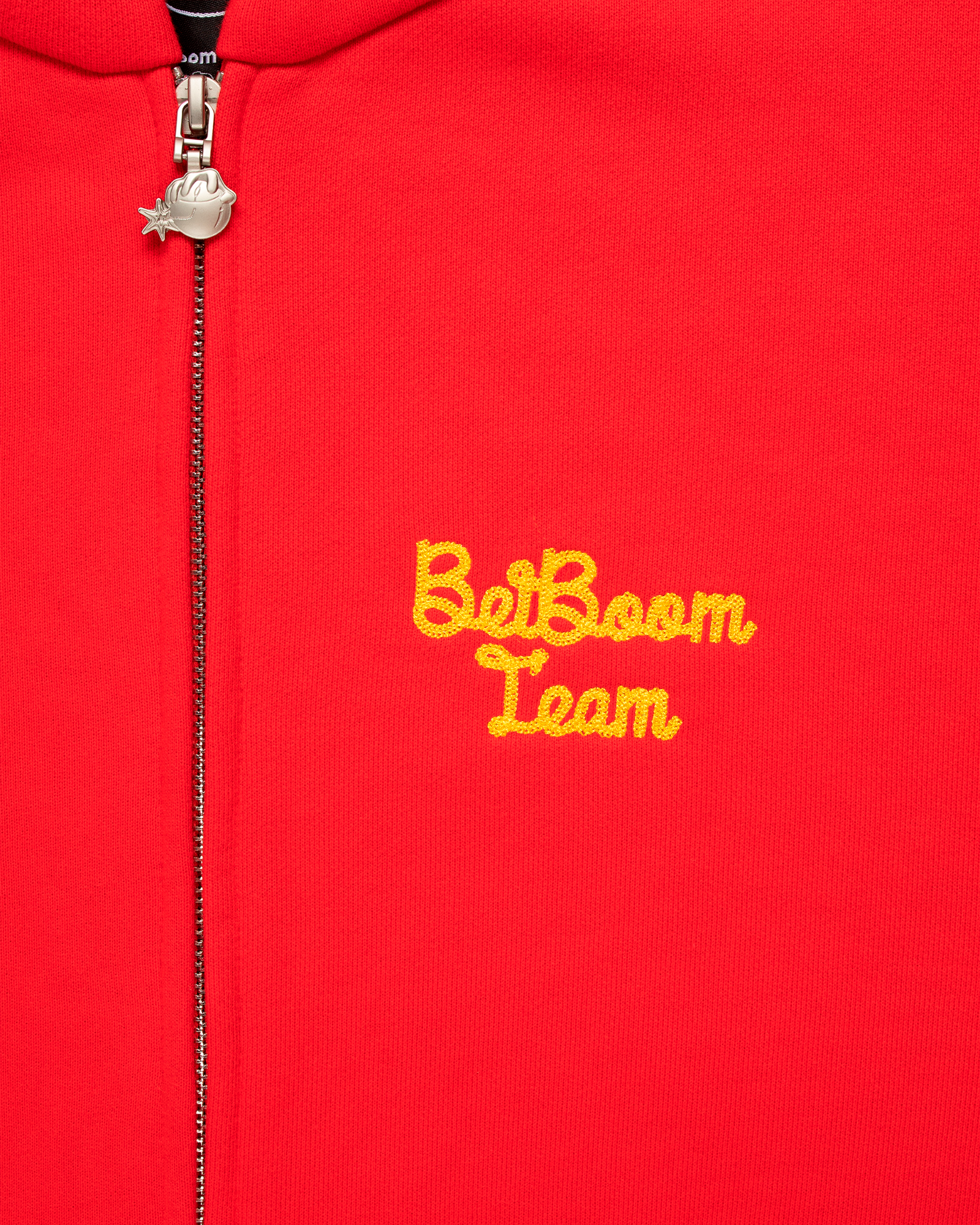 'Team' zip-up hoodie