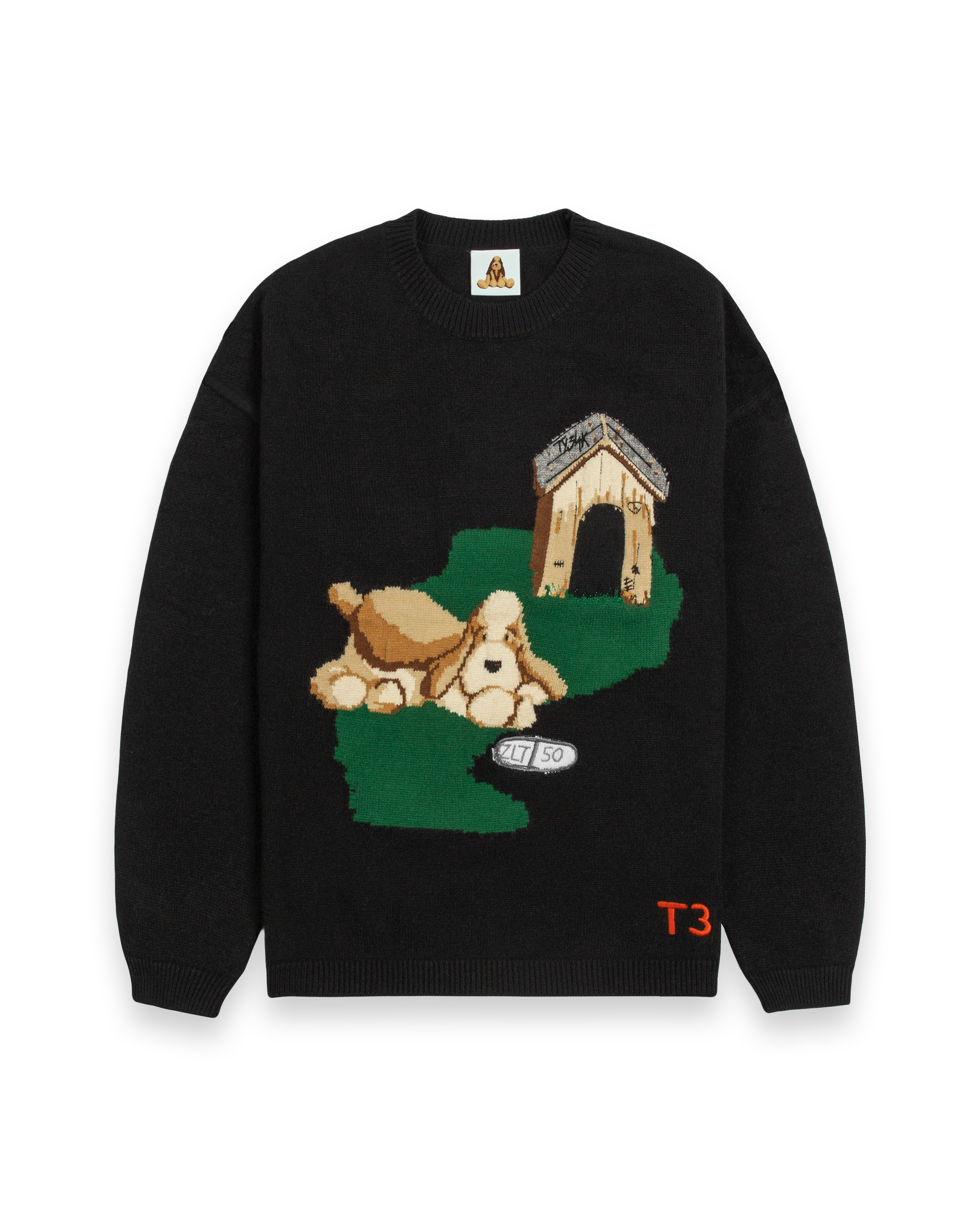 Tuzik Sweater, Black