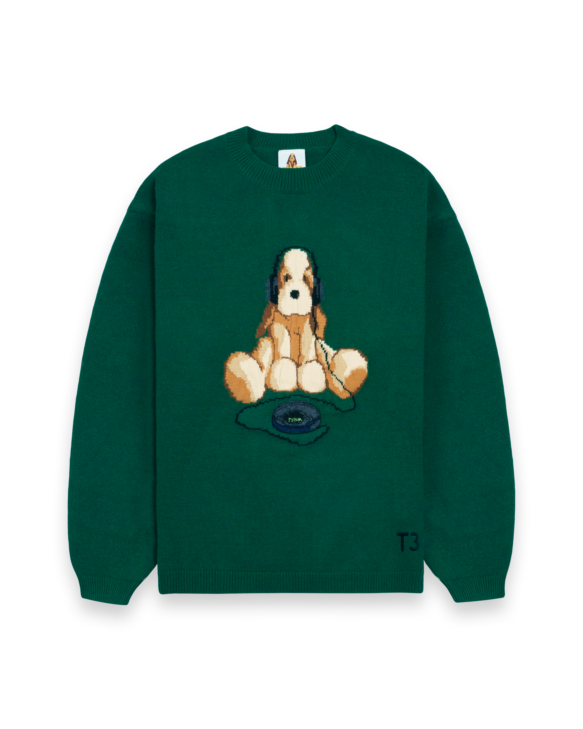 Tuzik Sweater, Green