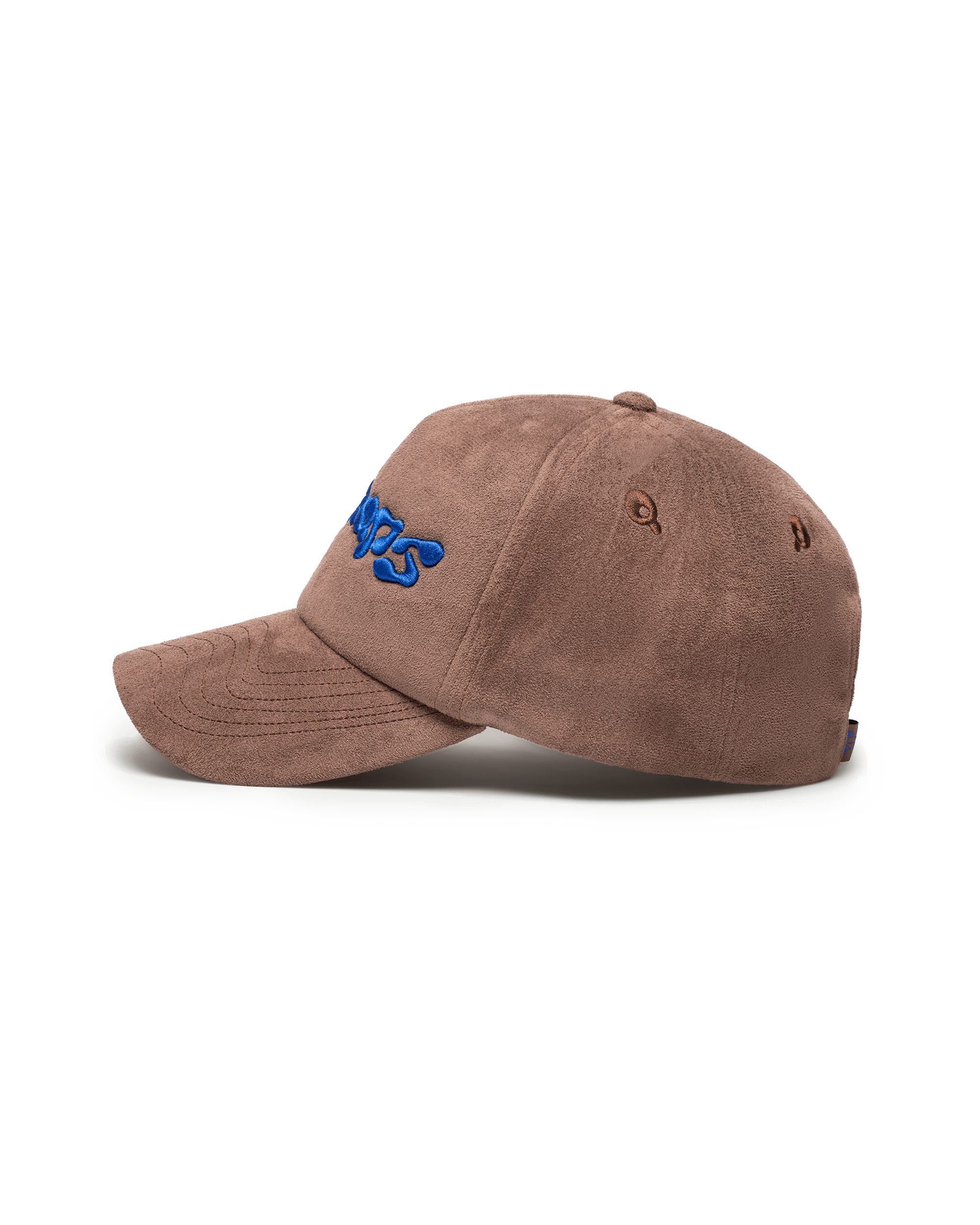 'WAV' suede cap, brown